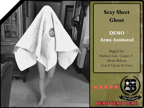 Second Life Marketplace - FP Sexy Sheet Ghost - DEMO